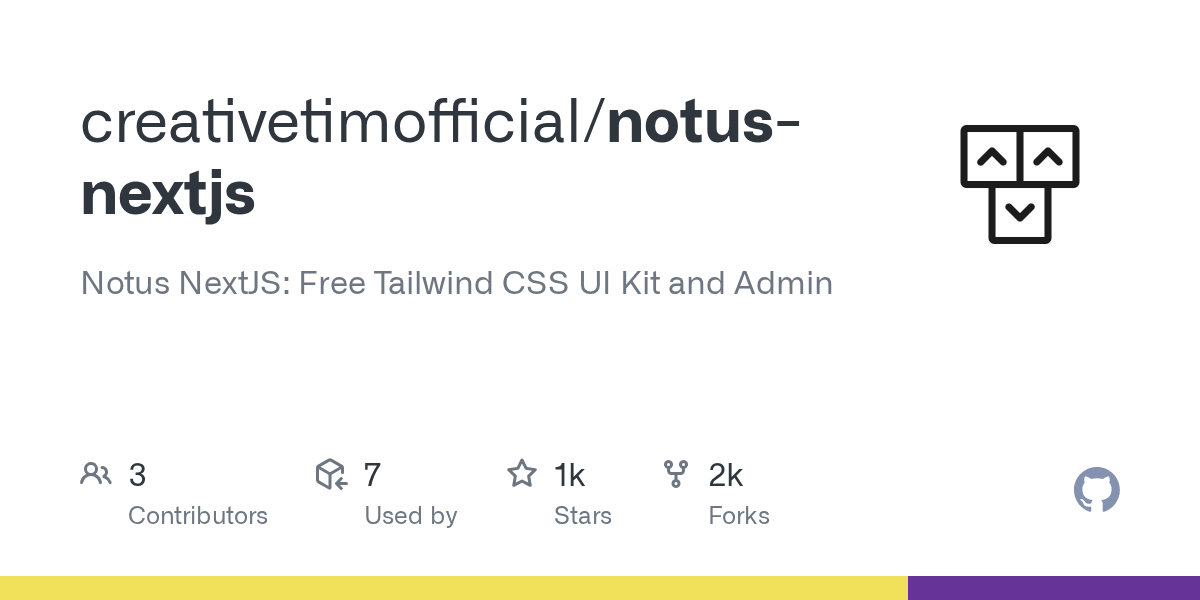 creativetimofficial/notus-nextjs 소개 그림